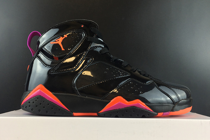 Air Jordan 7 WMNS Black Patent Leather 313358-006