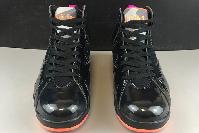 Air Jordan 7 WMNS Black Patent Leather 313358-006