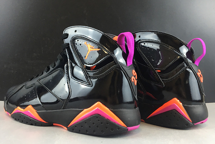 Air Jordan 7 WMNS Black Patent Leather 313358-006