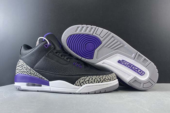 Air Jordan 3 “Court Purple” CT8532-050