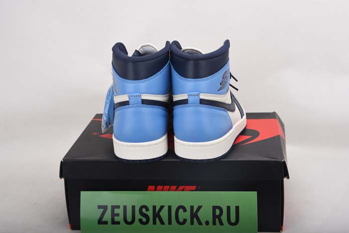 AIR JORDAN 1 OBSIDIAN UNIVERSITY BLUE 555088-140