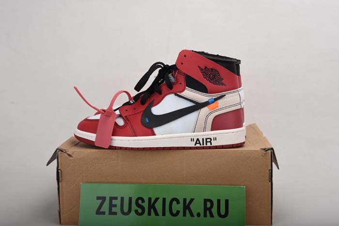 Off-White Air Jordan 1 Retro Chicago The Ten AA3834-101