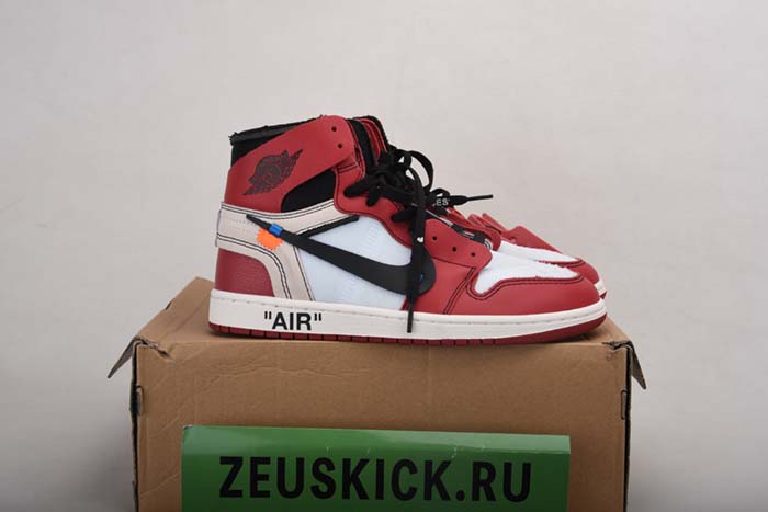 Off-White Air Jordan 1 Retro Chicago The Ten AA3834-101