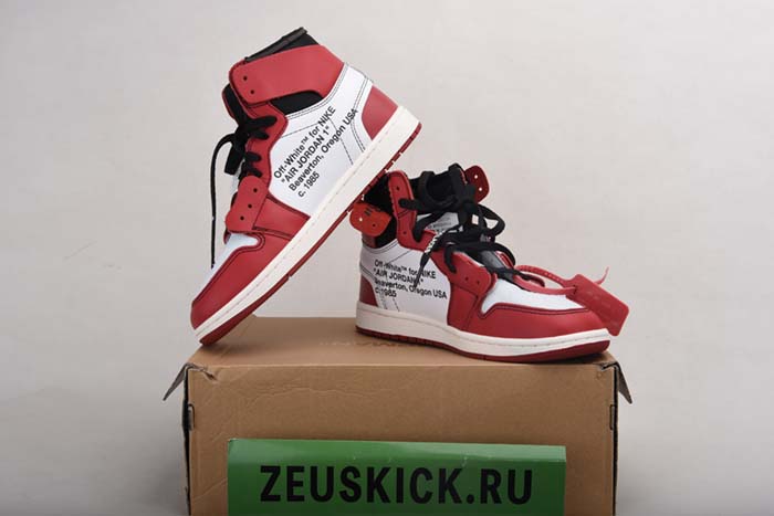 Off-White Air Jordan 1 Retro Chicago The Ten AA3834-101