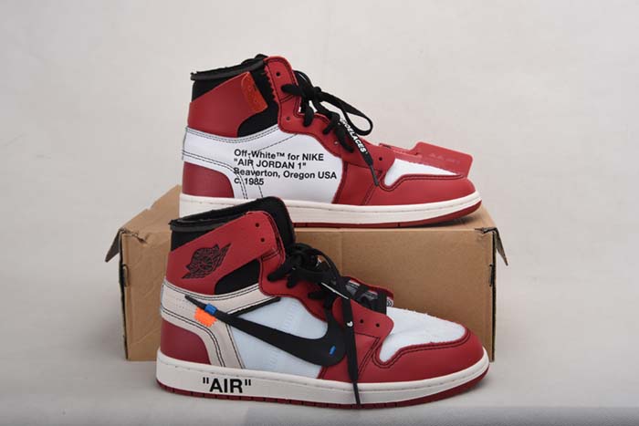 Off-White Air Jordan 1 Retro Chicago The Ten AA3834-101