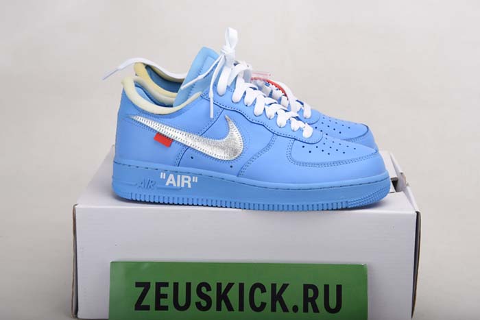 OFF-WHITE NIKE AIR FORCE 1 MCA BLUE CI1173-400