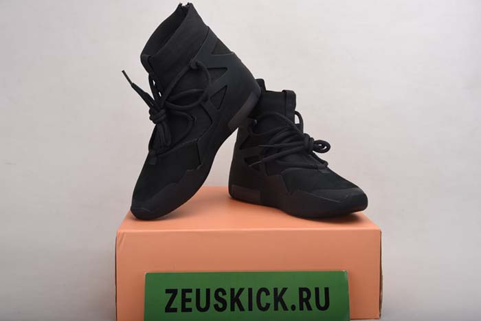 NIKE AIR FEAR OF GOD 1 TRIPLE BLACK - AR4237-005