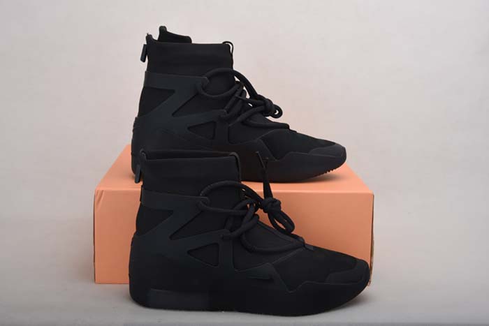 NIKE AIR FEAR OF GOD 1 TRIPLE BLACK - AR4237-005