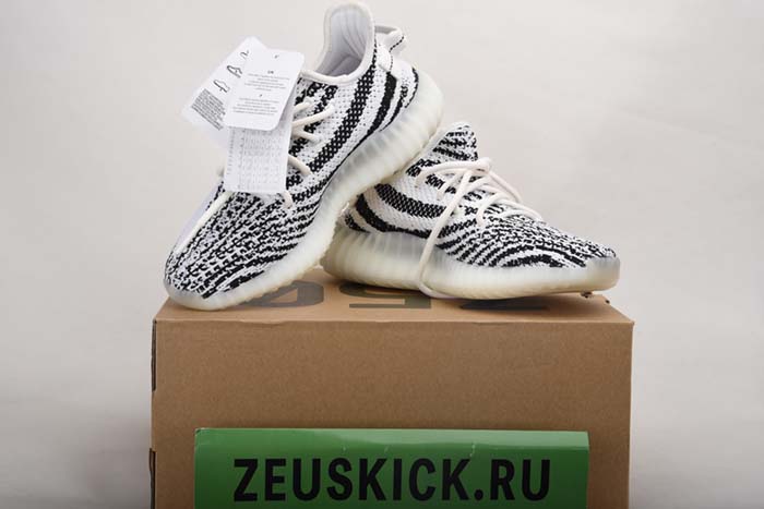 adidas Yeezy Boost 350 V2 Zebra Black White CP9654