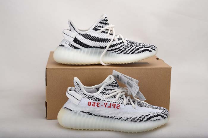 adidas Yeezy Boost 350 V2 Zebra Black White CP9654