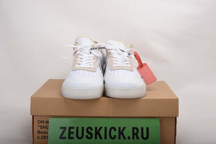 NIKE AIR FORCE 1 LOW OFF-WHITE All White AO4606-100