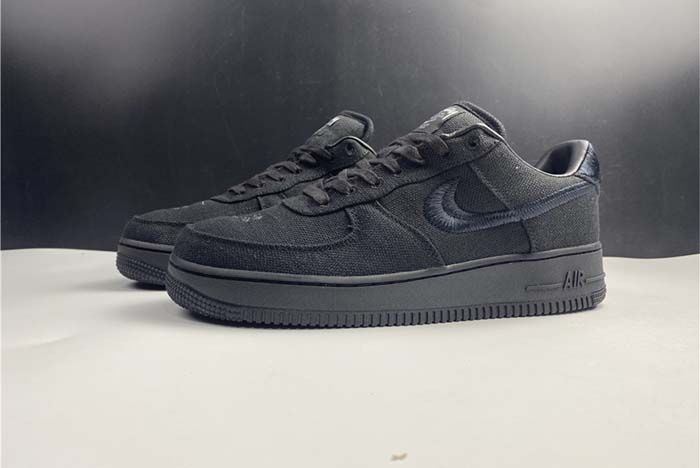 Stussy x Nike Air Force 1 Low “Black” CZ9084-001