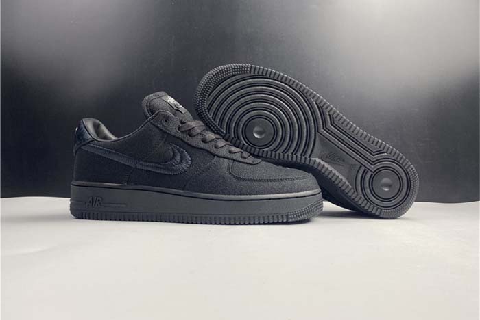 Stussy x Nike Air Force 1 Low “Black” CZ9084-001