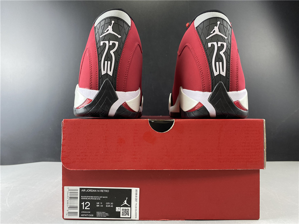 Air Jordan 14 “Gym Red” 487471-006