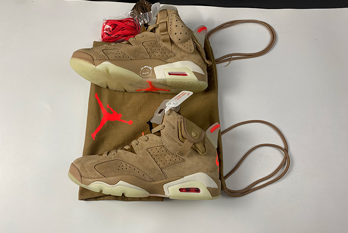 Jordan 6 Retro Travis Scott British Khaki DH0690-200