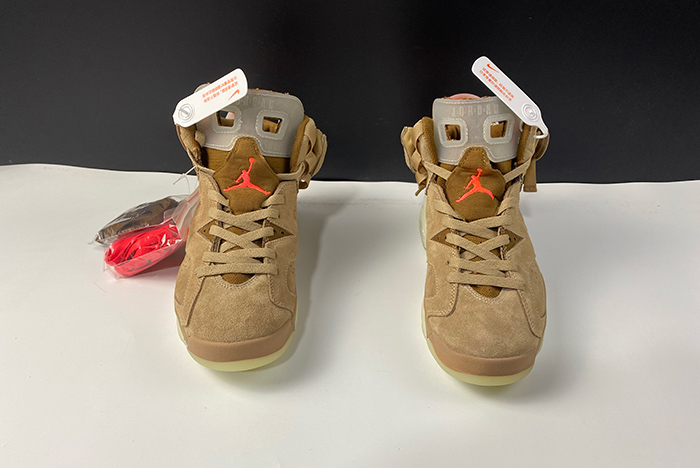 Jordan 6 Retro Travis Scott British Khaki DH0690-200