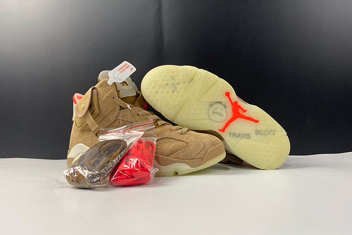 Jordan 6 Retro Travis Scott British Khaki DH0690-200