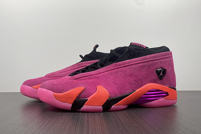 Air Jordan 14 Low WMNS “Shocking Pin  DH4121-600