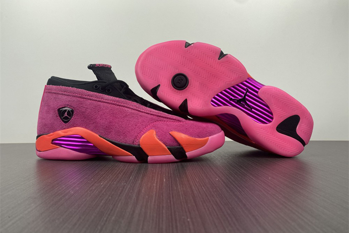 Air Jordan 14 Low WMNS “Shocking Pin  DH4121-600