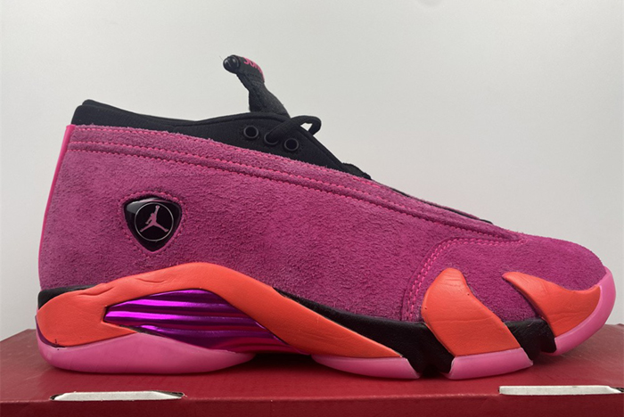 Air Jordan 14 Low WMNS “Shocking Pin  DH4121-600