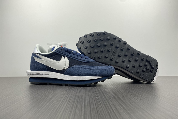 Nike LD Waffle SF sacai Fragment Blue Void