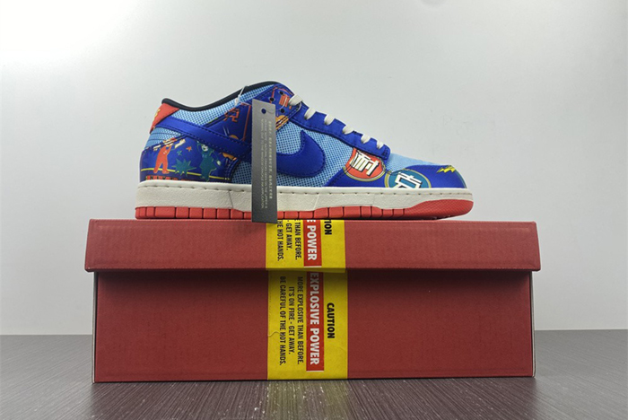 NIKE Dunk Low Firecracker  DH4966-446