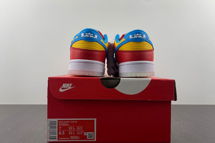 LeBron James x Nike Dunk Low Fruity Pebbles