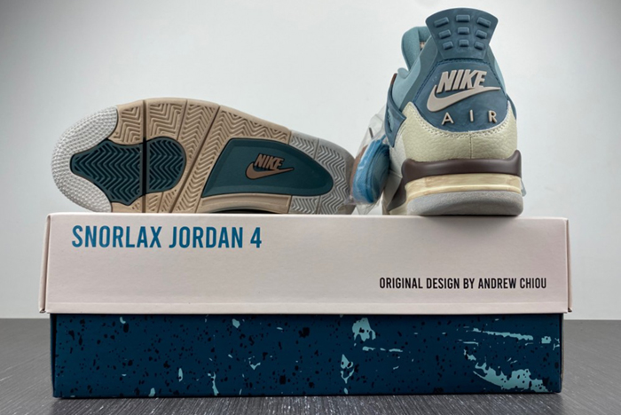 Air Jordan 4 Snorlax Custom”