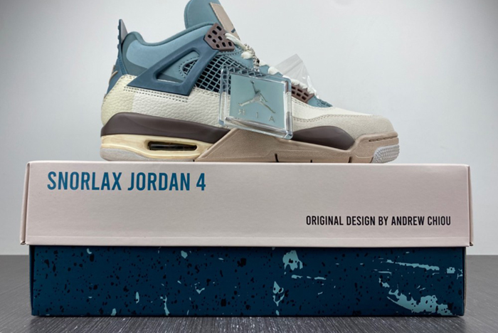 Air Jordan 4 Snorlax Custom”