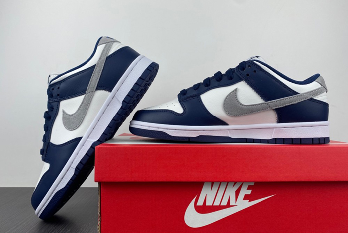 Nike Dunk Low Summit White Midnight Navy