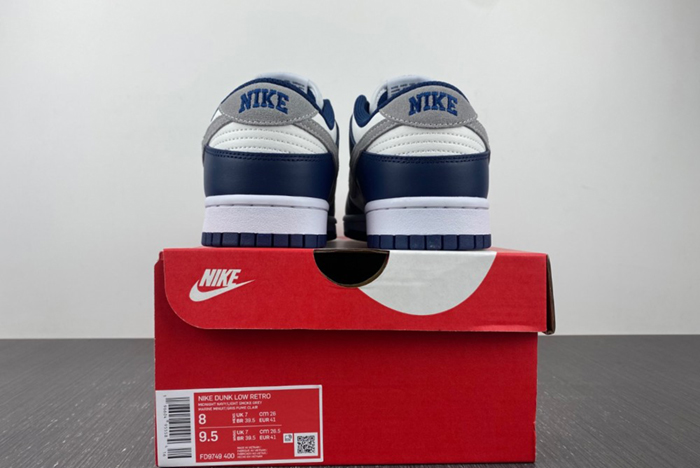 Nike Dunk Low Summit White Midnight Navy