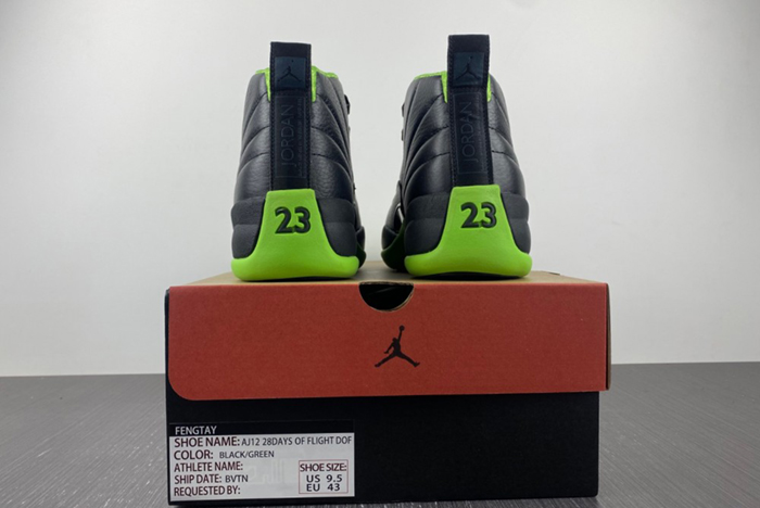 Air Jordan 12 Black/Green