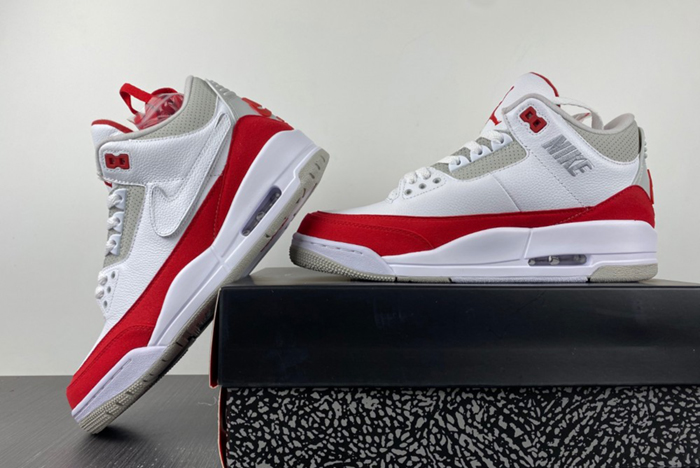 Jordan 3 Retro Tinker White University Red CJ0939-100