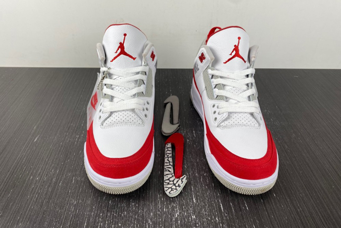 Jordan 3 Retro Tinker White University Red CJ0939-100