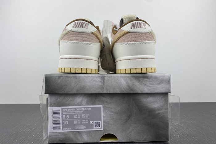 Nike Dunk Low Retro PRM Year of the Rabbit Fossil Stone FD4203-211 X