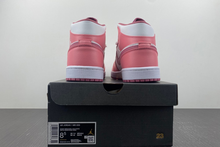 Air Jordan 1 Mid Pink DQ8423-616