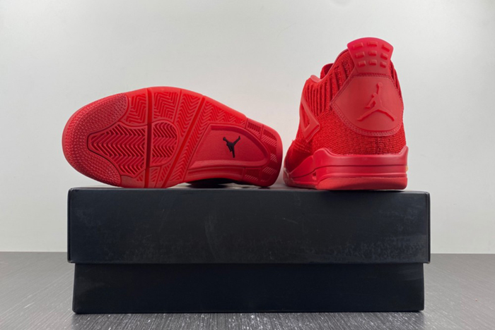 JORDAN 4 RETRO FLYKNIT RED - AQ3559-600