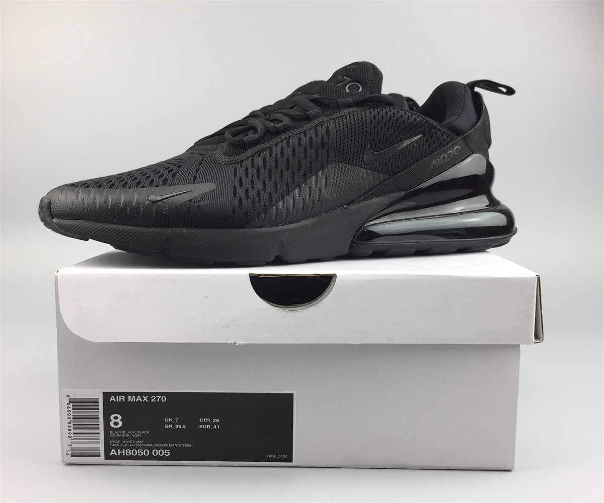 Nike Air Max 270 Triple Black AH8050-005