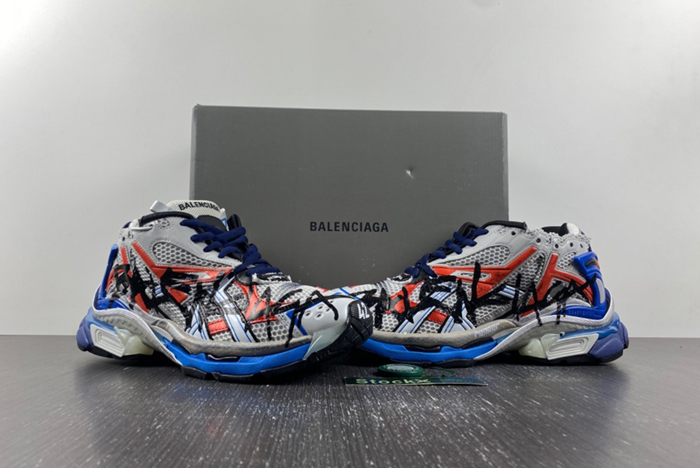 BALENCIAGA Multicolor Runner Sneakers