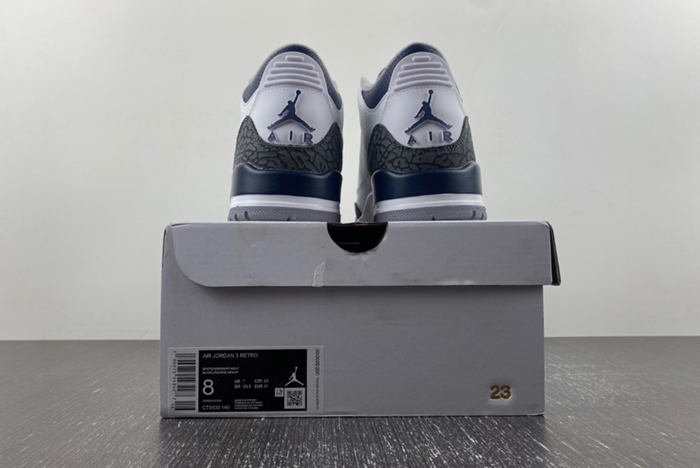 Air Jordan 3 Midnight Navy CT8532-140