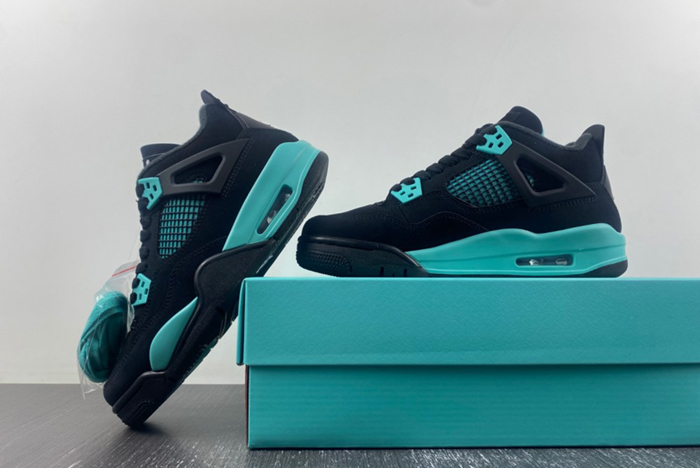 Air Jordan 4 Black Tiffany