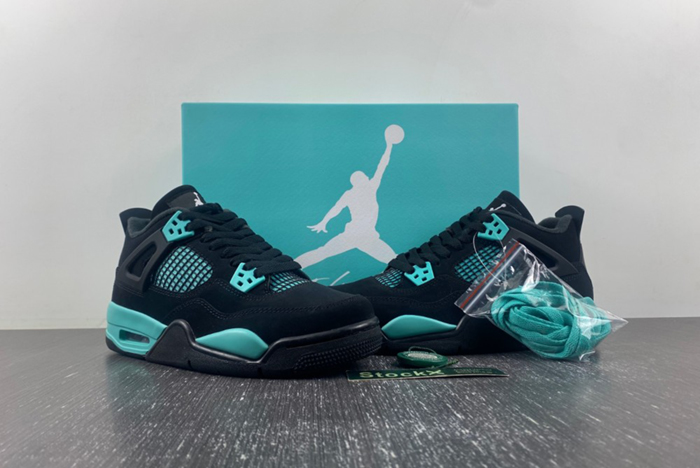 Air Jordan 4 Black Tiffany