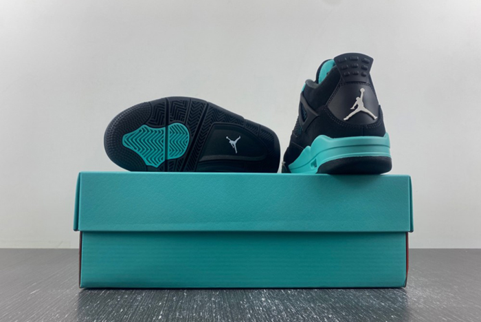 Air Jordan 4 Black Tiffany