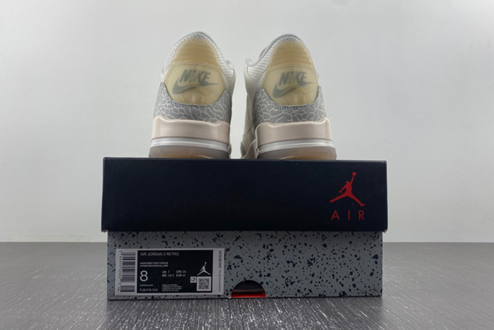 Air Jordan 3 Craft Ivory FJ9479-100