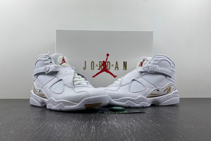 Jordan 8 Retro OVO White