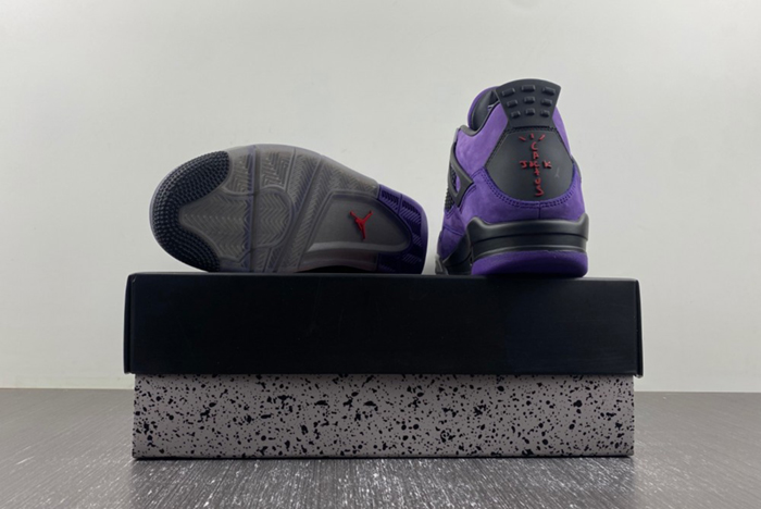 Jordan 4 Retro Travis Scott Purple (Friends and Family)