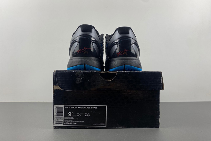 NIKE ZOOM KOBE 6 DARK KNIGHT 429659-016