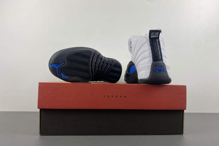 Early Look Jordan 12 Retro Blueberry White Black Game Royal CT8013-140