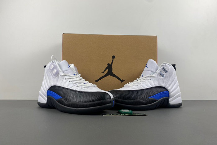 Early Look Jordan 12 Retro Blueberry White Black Game Royal CT8013-140