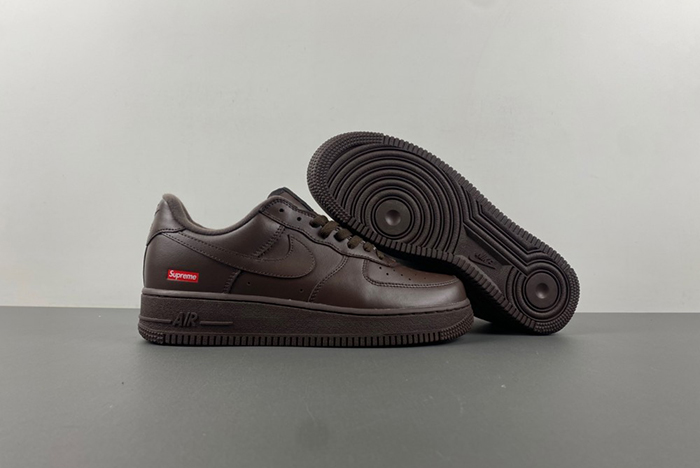 Supreme x Nike Air Force 1 Low Baroque Brown CU9225-200